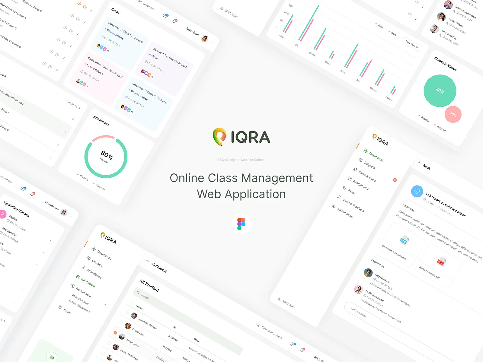 IQRA – Online Class Management Web Application